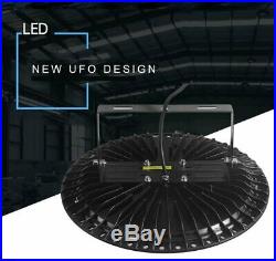 4Pcs 200W Watt UFO LED High Bay Light Warehouse Led Shop Light Fixture 20000LM