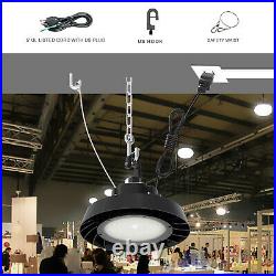 4Pcs 240W UFO LED High Bay Light Shop Work Warehouse Industrial Lighting DLC ETL