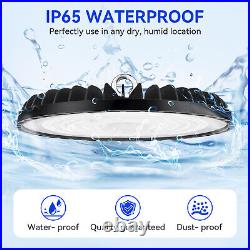 4Pcs 400W UFO Led High Bay Light 90-277V Industrial Commercial Factory Gym Light