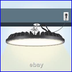 4Pcs 400W UFO Led High Bay Light 90-277V Industrial Commercial Factory Gym Light