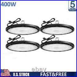 4Pcs 400W UFO Led High Bay Light Commercial Industrial Warehouse Shop Light Lamp
