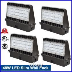 4Pcs/Pack 48W Led Outdoor Full Cut Off Wall Pack Lights 5000K ETL DLC-350W HID