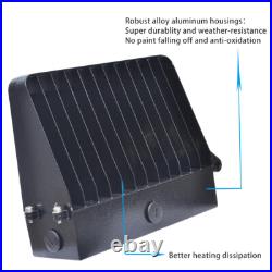 4Pcs/Pack 48W Led Outdoor Full Cut Off Wall Pack Lights 5000K ETL DLC-350W HID