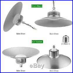 4X 100W LED High/Low Bay Light Lamp Warehouse Shop Shed Factory Industry Fixture