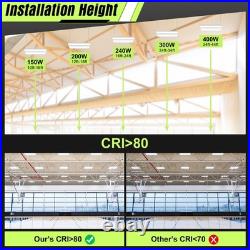 4X 150W LED Linear High Bay Light Commercial Warehouse Shop Supermarket Lighting