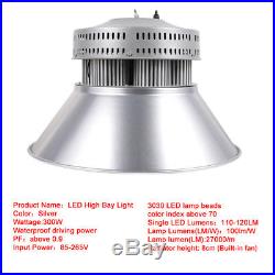 4X LED High Bay Light Warehouse Factory Industry Shop Lighting Bulit-in Cool Fan