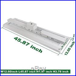 4' 225W LED High Bay Shop Light Commercial Fixture 29250lm 5000K Dimmable DLC