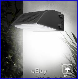 4,800LM Commercial LED Wall Pack Light IP65 Outdoor Building Mounted Lights 45W