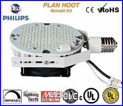 4 Lights 150W LED Retrofit Kit for Shoebox, Parking Street, Pole, Canopy Light