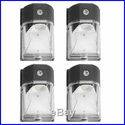4-PACK 26W Outdoor LED Wall Pack Light 4000K Waterproof WITH Photocell Ip65