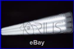 4-PACK 72W 4 FOOT Vapor Water Tight Surface LED Fixture 6500K Shop Light IP65