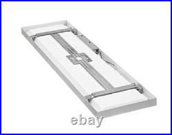 4 PC LED Surface Mounted Flat Panel Light Power Switchable and Dimmable (1'x 4')