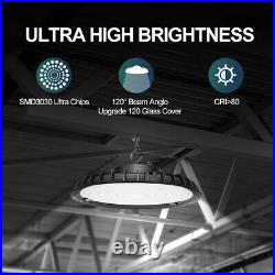 4 Pack 200W UFO Led High Bay Light 200 Watts Factory Commercial Warehouse Light