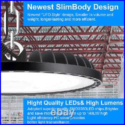 4 Pack 200W UFO Led High Bay Light Industrial Commercial Warehouse Shop Light