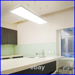 4 Pack 2X4Ft 72W Recessed Ceiling Flat LED Light Panel Commercial Light Fixtures