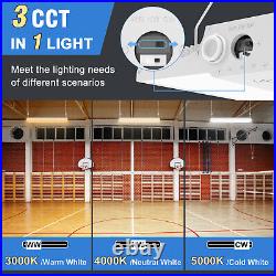 4-Pack 300W LED LinearHigh Bay Light Shop Lights 45000LM, 3000K 4000K 5000K CCT