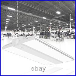 4-Pack 300W LED LinearHigh Bay Light Shop Lights 45000LM, 3000K 4000K 5000K CCT