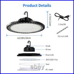 4 Pack 300W UFO Led High Bay Light Factory Warehouse Commercial Led Shop Lights 4 Pack 300W UFO Led High Bay Light Factory Warehouse Commercial Led Shop Lights