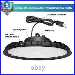 4 Pack 300W Warehouse UFO Led High Bay Light Factory Industrial Commercial Light