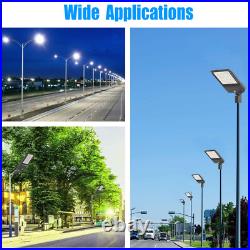4-Pack 300w LED Parking Lot Lights with Photocell Outdoor Commercial Area Lights
