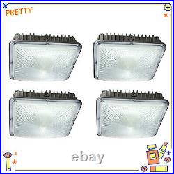 4 Pack 45W LED Canopy Light Industrial Waterproof Explosion-Proof Indoor Balcony
