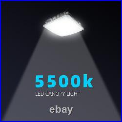 4 Pack 45W LED Canopy Light Industrial Waterproof Explosion-Proof Indoor Balcony