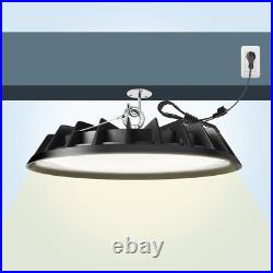 4-Pack 500W UFO LED High Bay Lights for Warehouse/Factory/Shop, 6000K Cool White