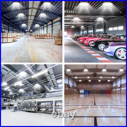 4 Pack 800W UFO Led High Bay Light Factory Warehouse Commercial Led Shop Lights