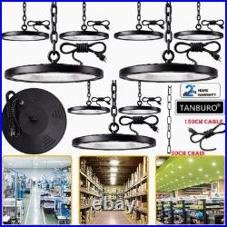 4 Pcs 500W UFO Led High Bay Light 6000K Industrial Warehouse Commercial Lights