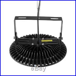 4 Set 100W UFO LED High Bay Lights Warehouse Industrial Shop Ultra-thin Fixtures