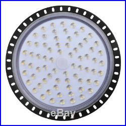 4 X300W UFO LED High Bay Lights Slim Warehouse Factory Industrial Lamp Fixtures