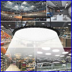 4 X300W UFO LED High Bay Lights Slim Warehouse Factory Industrial Lamp Fixtures