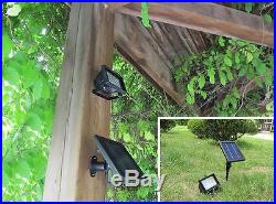4 X Spot Light Solar Power 30LED Waterproof for Garden, Sign, work, Yard Flag