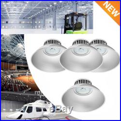 4pcs 100W LED High Bay Warehouse Light Bright White Fixture Factory Outdoor Shop