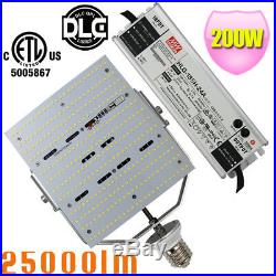 4pcs 200W LED Parking Lot Retrofit 1000Watt HPS Shoebox Street Light E39 6000K