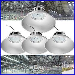 4x 100W LED High Bay Light Bright White Factory Warehouse Industry Shop Lighting