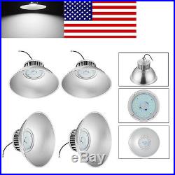 4x 100W LED High Bay Warehouse Light Bright White Fixture Factory Outdoor Shop