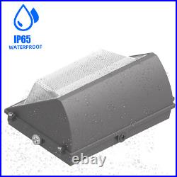 4x LED Wall Pack Lights 125W Photocell Dusk to Dawn Commercial Industrial 5500K