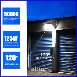 4x LED Wall Pack Lights 125W Photocell Dusk to Dawn Commercial Industrial 5500K 4x LED Wall Pack Lights 125W Photocell Dusk to Dawn Commercial Industrial 5500K
