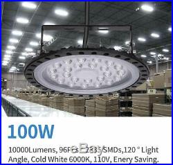 500W 300W 200W 100W 50W UFO LED High Bay Light Warehouse Shop Factory Lightings