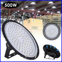 500W 500 Watt UFO LED High Bay Light Shop Lights Warehouse Gym Industrial Lamp