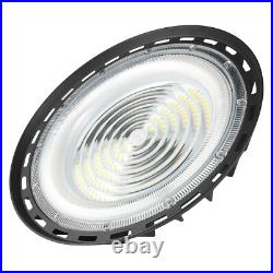 500W LED UFO High Bay Lights IP65 Commercial Lighting for Factory Shop GYM 4Pack