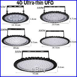 500W UFO LED High Bay Light 300W 250W 200W Watt 50W Factory Warehouse Shop Light