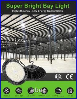 500W UFO LED High Bay Light Industrial Commercial Ceiling Fixtures -75000 Lumens