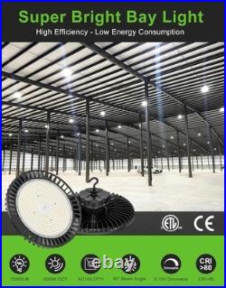 500W UFO LED High Bay Light Industrial Commercial Ceiling Fixtures -75000 Lumens
