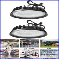 500W UFO LED High Bay Light Industrial Warehouse Factory Shop Bay Lighting 2Pack
