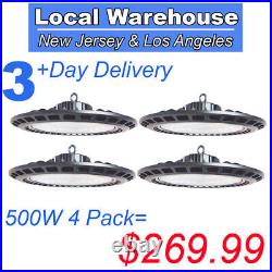 500W UFO LED High Bay Light Shop Lights Warehouse Commercial Lighting Lamp Watt