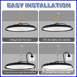 500W UFO LED High Bay Light Ultra Bright Commercial Lamp for Warehouse & Shop