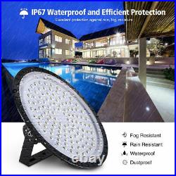 500W UFO LED High Bay Light Warehouse Industrial Light Fixture 50000LM