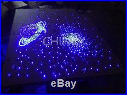 500meter High Bright 1.0mm black Cover Plastic End Glow Fiber Optic Cable